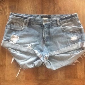 Denim short
